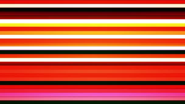 Radiodiffusion Twinkling Horizontal Hi-Tech Bars, Multi Couleur, Abstrait, Boucle, En Haute Qualité 