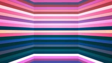 Yayın Twinkling Yatay Hi-Tech Barlar Şaft, Çok Renkli, Soyut, Döngü, Hd