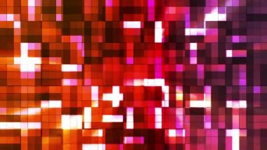 Yayın Twinkling Kareli Hi-Tech Bloklar, Çok Renkli, Soyut, Döngü, Hd