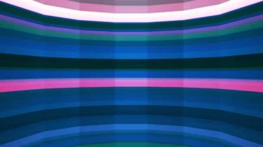 Yayın Twinkling Yatay Hi-Tech Barlar Şaft, Mavi, Soyut, Döngü, Hd