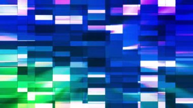 Twinkling Yatay Küçük Kareli Hi-Tech Barlar, Çok Renkli, Soyut, Döngülü, Hd