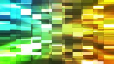 Twinkling Yatay Küçük Kareli Hi-Tech Barlar, Çok Renkli, Soyut, Döngülü, Hd