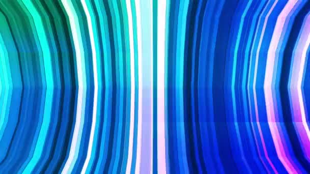 Diffusion Twinkling Vertical Bandes Hi-Tech Courbées, Turquoise, Abstrait, Boucle, En Haute Qualité 