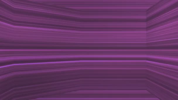 Broadcast Horizontal Hi-Tech Lines Dome, Purple, Abstract, Loopable, HD — Stock Video