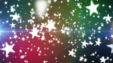 Yayın Uçan Hi-Tech Yıldız, Multi Color, Etkinlikler, Loopable, Hd