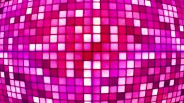 Yayın Twinkling Hi-Tech Cubes Küre, Macenta, Özet, Loopable, Hd
