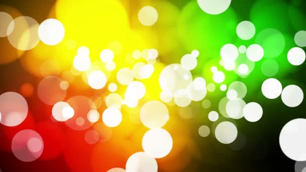 Uitzending licht bokeh, Multi Color, Events, loop able, HD — Stockvideo