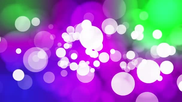 Uitzending licht bokeh, Multi Color, Events, loop able, HD — Stockvideo