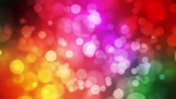 Uitzending licht bokeh, Multi Color, Events, loop able, HD — Stockvideo