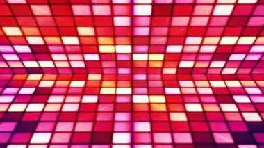 Yayın Twinkling Hi-Tech Cubes Sahne, Kırmızı, Olaylar, Loopable, Hd