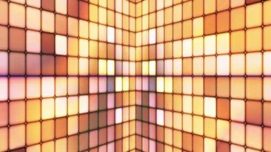 Yayın Twinkling Hi-Tech Cubes Duvarlar, Kahverengi, Soyut, Loopable, Hd