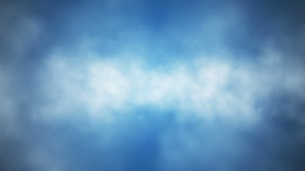 Gesendete Wolken fliegen hindurch, blau, himmel, loopable, hd — Stockvideo