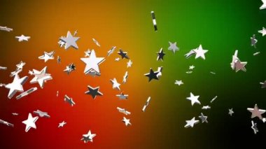 Yayın Uçan Hi-Tech Yıldız, Multi Color, Etkinlikler, Loopable, Hd