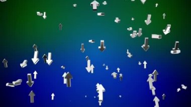 Yayın Yükselen Hi-Tech Oklar, Multi Color, Kurumsal, Loopable, Hd