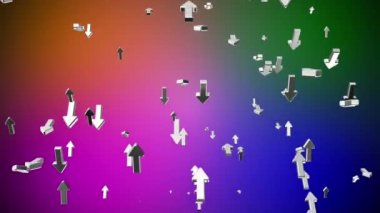 Yayın Yükselen Hi-Tech Oklar, Multi Color, Kurumsal, Loopable, Hd