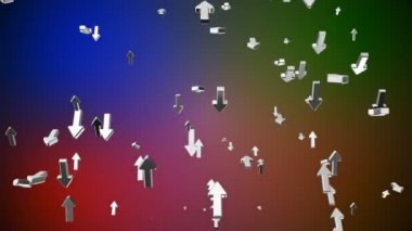 Yayın Yükselen Hi-Tech Oklar, Multi Color, Kurumsal, Loopable, Hd