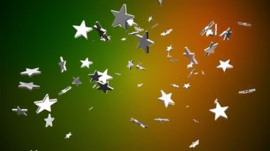 Yayın Uçan Hi-Tech Yıldız, Multi Color, Etkinlikler, Loopable, Hd