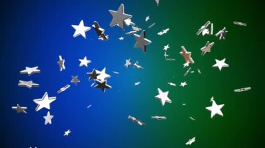 Yayın Uçan Hi-Tech Yıldız, Multi Color, Etkinlikler, Loopable, Hd