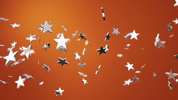 Diffusion Flying Hi-Tech Stars, Orange, Événements, Boucle, En Haute Qualité 