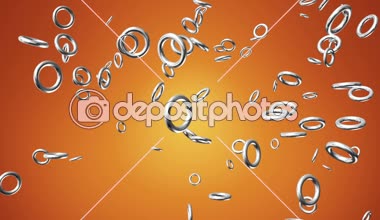 Yayın Düşen Hi-Tech Rings, Turuncu, Olaylar, Loopable, Hd