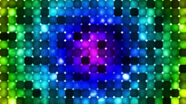 Uitzending van abstracte Hi-Tech rook kraal patronen, Multi Color, abstract, loop able, HD — Stockvideo