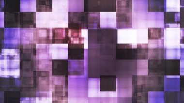 Twinkling Hi-Tech Kare ışık desenleri, Mor, Soyut, Döngü, Hd