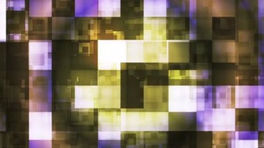Twinkling Hi-Tech Kare ışık desenleri, Çok Renkli, Soyut, Döngü, Hd