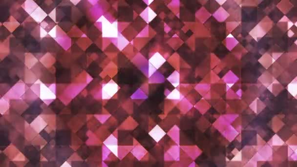 Twinkling Hi-Tech Diamond Light Patterns, Marron, Abstrait, Boucle, En Haute Qualité — Video