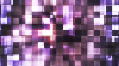 Twinkling Metal Hi-Tech Kare ışık desenleri, Mor, Soyut, Döngülü, Hd