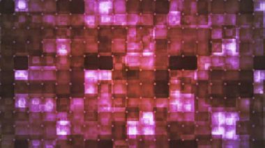 Twinkling Hi-Tech Kübik Elmas Işık Desenleri, Macenta Mor, Soyut, Loopable, Hd