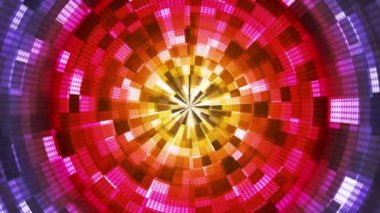 Twinkling Hi-Tech Grunge Alev Tüneli, Çok Renkli, Kurumsal, Loopable, Hd