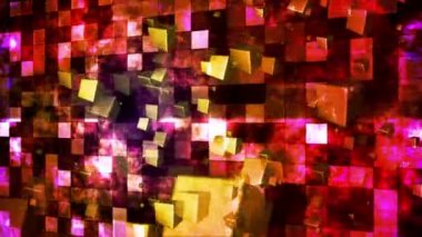 Yayın Hi-Tech Cubes Seyahat, Multi Color, Kurumsal, Loopable, Hd