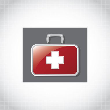 vektör çizim tıbbi arka plan .