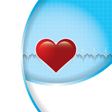 vektör çizim tıbbi arka plan .