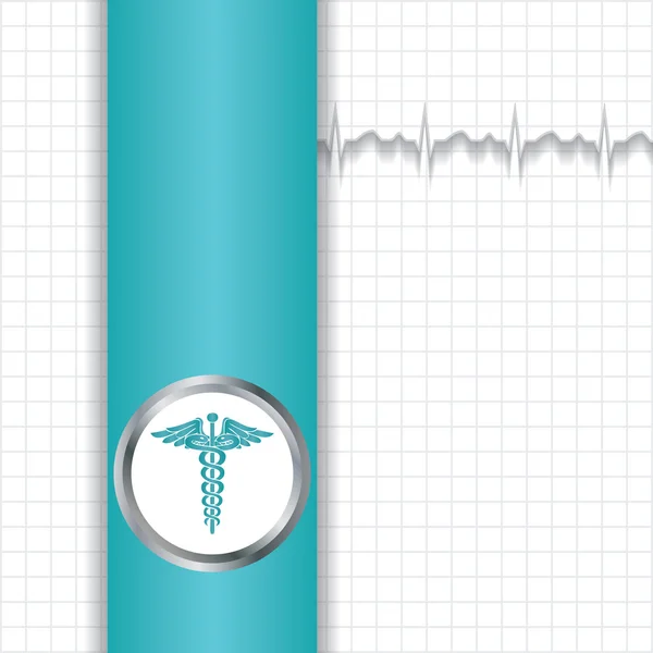 Illustration vectorielle des antécédents médicaux abstraits  . — Image vectorielle