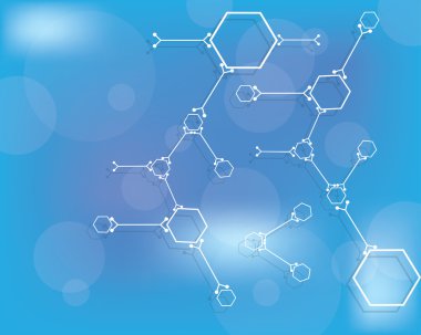 vektör çizim tıbbi arka plan .