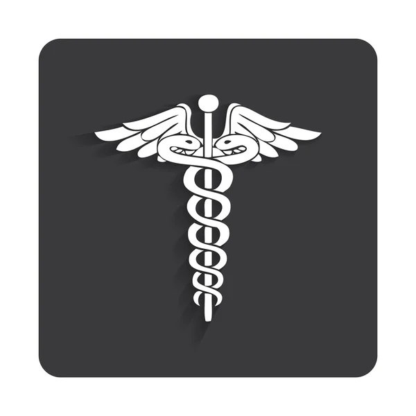 Vector brillante elemento de diseño icono web médica . — Archivo Imágenes Vectoriales