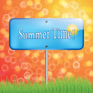 Yaz tatil arka plan. Tropikal afiş.