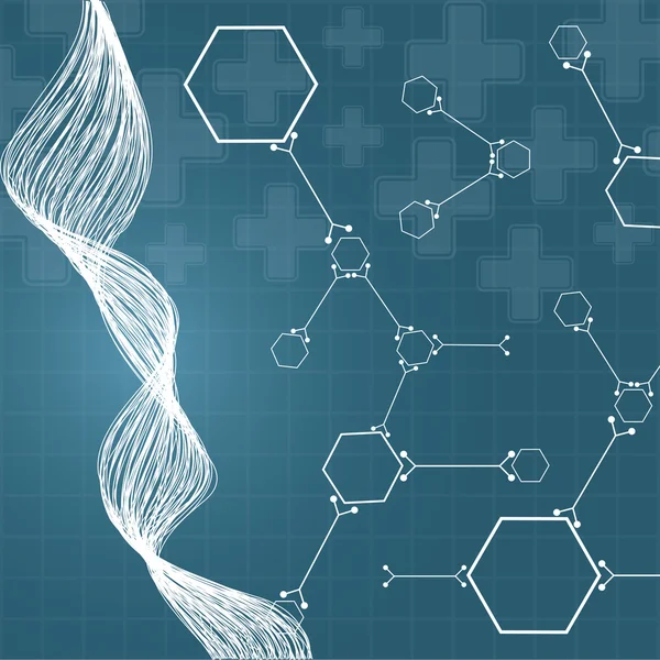 抽象的な医学の背景。eps 10. — ストックベクタ