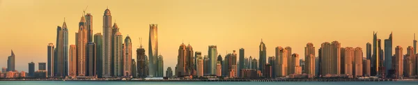 El panorama de belleza del puerto deportivo de Dubai. EAU —  Fotos de Stock