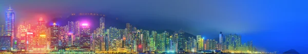 Panorama de Hong Kong et du quartier financier — Photo