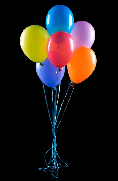 Flying balloons isolated — Stock Photo, Image