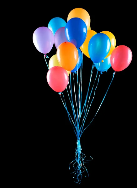 Flying balloons isolated — Stock Photo, Image