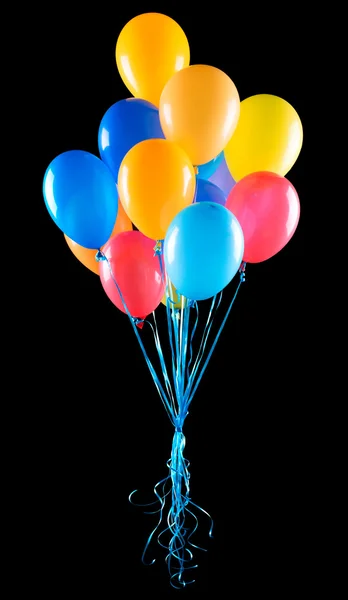 Luftballons fliegen isoliert — Stockfoto