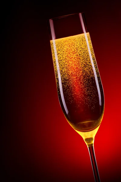 Luxury glass of champagne — Stock Photo, Image