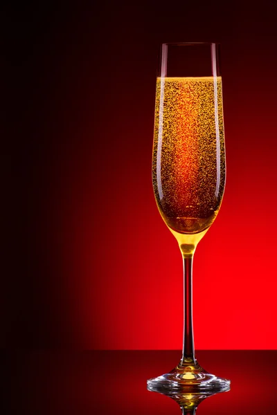 Luxusní sklenice šampaňského — Stock fotografie