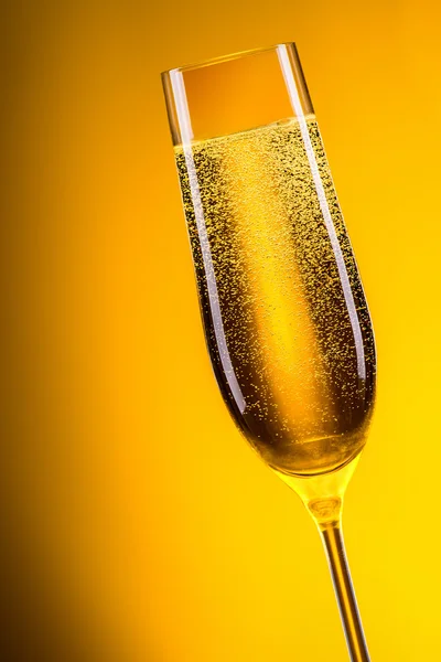 Luxeglas champagne — Stockfoto