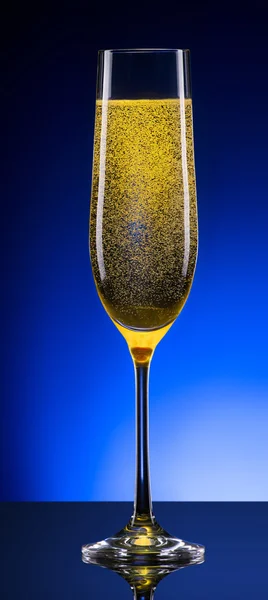 Luxusglas Champagner — Stockfoto