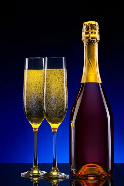 Lusso champagne sfondo — Foto Stock