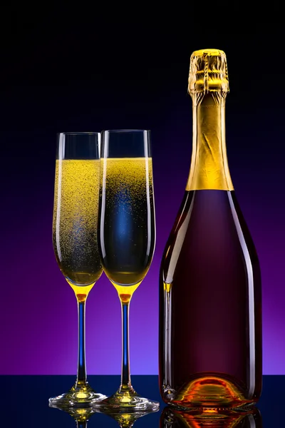 Lüks şampanya arka plan — Stok fotoğraf